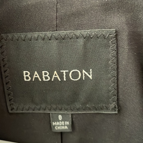 ✨SOLD ✨ Aritzia Babaton Black Blazer - 0 - Picture 5 of 6